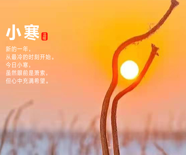 小寒雖寒，望春則暖。